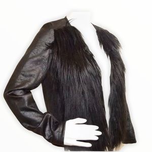 Libby Edelman Faux Leather Jacket